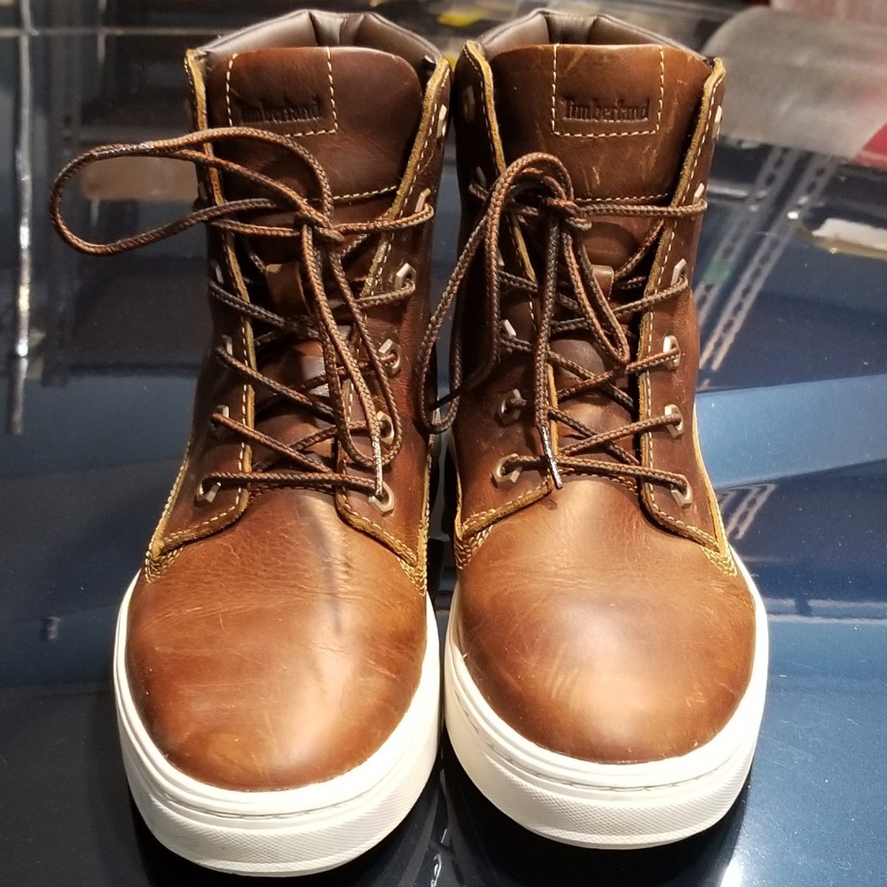 Timberland Leather Sneaker Boots